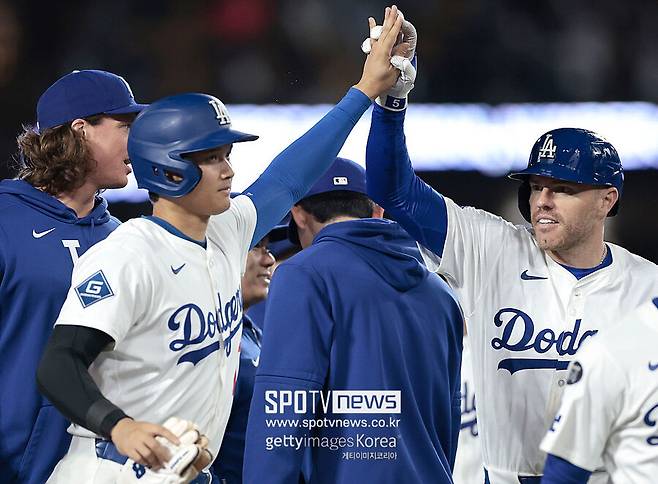 ▲ 올 시즌 리그 타격 부문에서 나란히 최상위권을 달리고 있는 프레디 프리먼과 오타니 쇼헤이