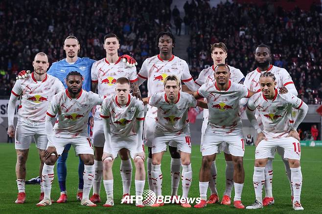 RB 라이프치히 선수들. /AFPBBNews=뉴스1