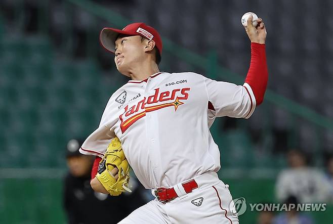 SSG 김건우 [연합뉴스 자료사진]