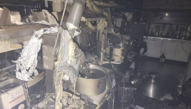 지난 4일 오후 9시 52분께 폭발·화재 사고가 발생한 대전 유성구 카이스트 생명화학공학동 5층 실험실 내부. (사진=뉴시스)