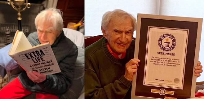 대부분의 사람들이 은퇴를 생각하는 나이에도 여전히 삶의 속도를 늦추지 않는 이가 있다. 미국 오하이오 주 클리블랜드 출신의 신경과전문의 하워드 터커 박사다. [사진=SNS]