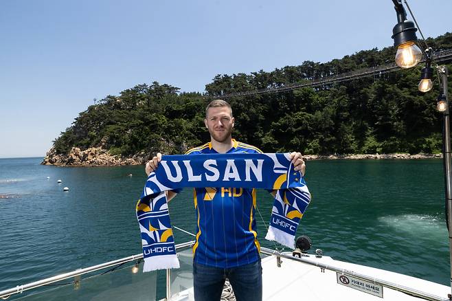 일산해수욕장(울산)/ K리그1/ 울산HDFC 영입선수 오피셜/ 울산 트로야크/ 사진 김정수