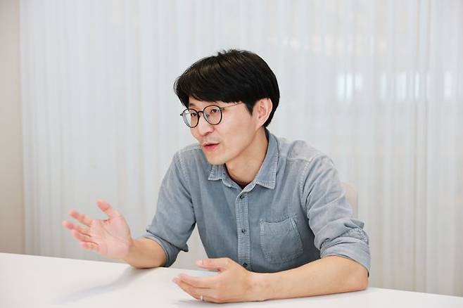 성준식 크래프톤 딥러닝본부 응용딥러닝실장이 지난달 27일 서울 강남구 크래프톤 사옥에서 데일리안과 인터뷰하고 있다.ⓒ크래프톤