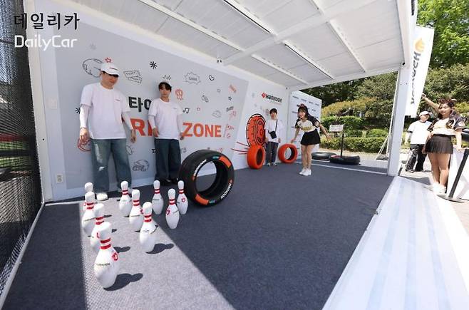 부산 사직종합운동장 한국타이어 스트라이크존 팝업 이벤트