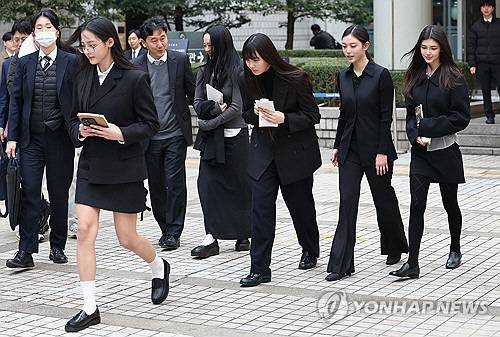 걸그룹 뉴진스.<연합뉴스>