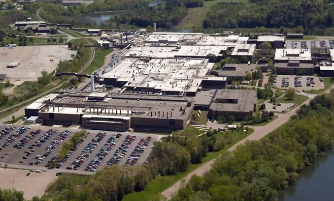 글로벌파운드리스(GF) 미국 버몬트주 반도체 공장 전경