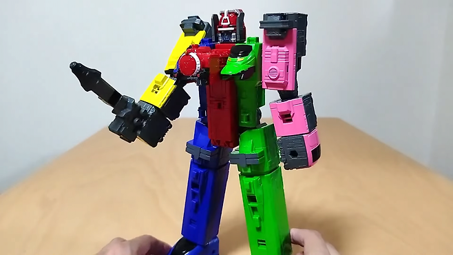 DX ROBO UNIVERSE ENGINE-OH & TOQ-OH UNBOXING! _ Super Sentai Toy Review (Go-Onger & ToQger) 20-23 screenshot.png 퀄리티가 애매한 파워레인저 로봇완구 시리즈