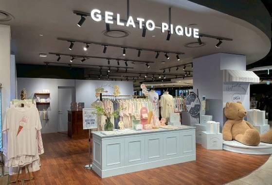 잠실 롯데월드타워 에비뉴엘 지하 1층에 조성된 젤라또피케 팝업스토어 (사진 제공=SE international)