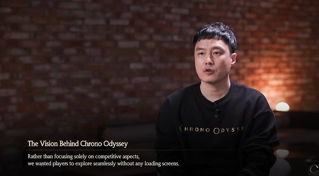 크로노 오디세이 인터뷰 유튜브 캡처