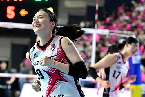 여자 프로배구 정관장에서 뛴 표승주. 사진[연합뉴스]
