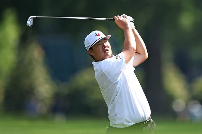 PGA 투어에서 한국 남자골프의 새로운 역사를 쓰고 있는 임성재. AFP 연합뉴스