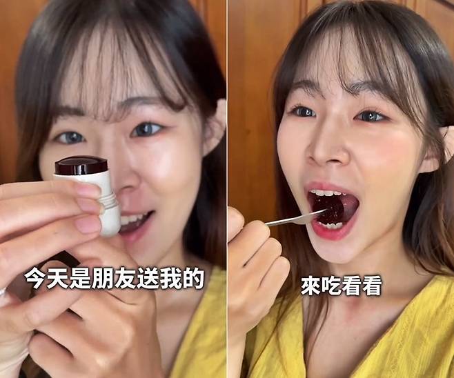 이른바 '화장품 먹방'으로 인기를 끌었던 대만의 뷰티 인플루언서가 갑작스럽게 숨졌다는 소식이 전해졌다./사진=인스타그램 'guava_beauty_'