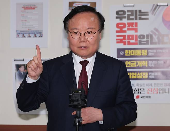 김문수 국민의힘 대선 후보 비서실장을 지낸 김재원 전 최고위원 [연합]