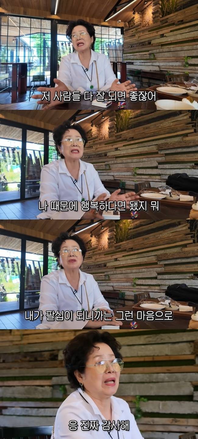 사진=‘순풍 선우용여’ 채널 영상 캡처