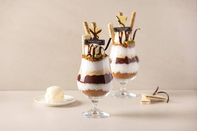 소노캄 고양의 ‘일라고 파르페 빙수’. 대명소노그룹 소노인터내셔널 제공