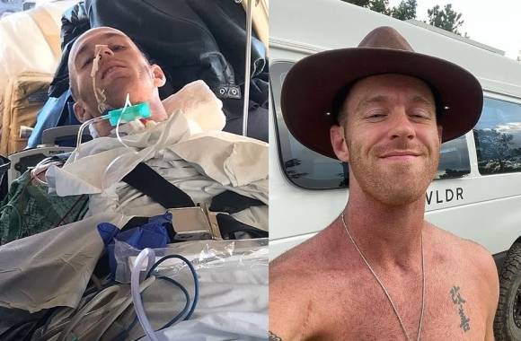 주짓수를 배우다 사지마비를 당한 잭 그리너의 과거와 현재 모습. 소셜미디어 캡처