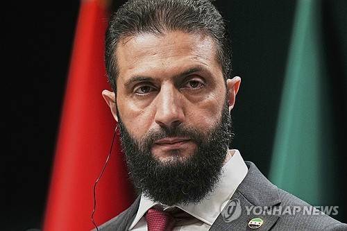 아메드 알샤라 시리아 임시대통령 [AP=연합뉴스 자료사진. 재판매 및 DB금지]