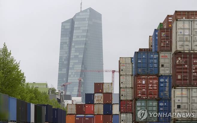 유럽중앙은행 건물 [EPA 연합뉴스 자료사진. 재판매 및 DB 금지]