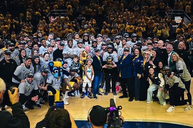 동부 컨퍼런스 우승을 차지한 인디애나 페이서스