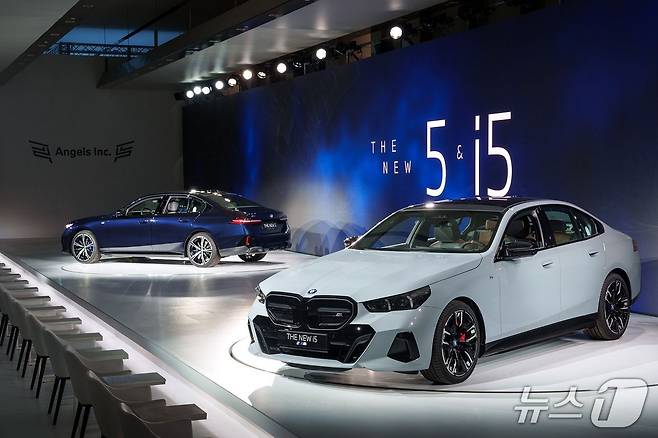 2023년 한국에서 세계 최초 출시한 BMW 8세대 5시리즈 모습.(BMW 제공)