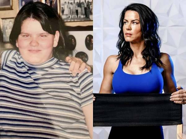 미국의 한 40대 여성이 수차례 겪은 요요 끝에 50kg 감량에 성공한 사연을 공개했다./사진=더 선