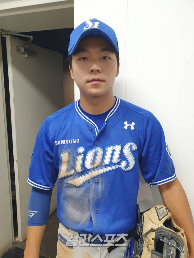 5일 인천 SSG전에서 좋은 활약을 이어간 삼성 양도근. 인천=배중현 기자