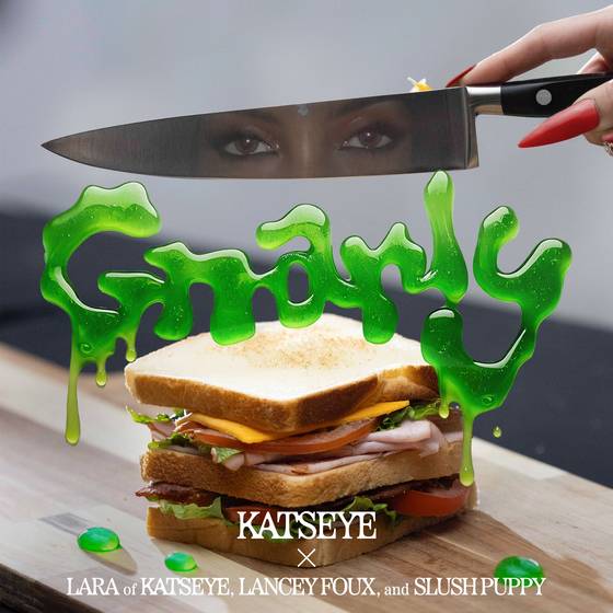 Cover for Katseye's remix of ″Gnarly″ featuring Lara, Lancey Foux and Slush Puppy [HYBE]
