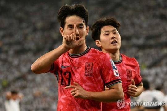 김진규의 골 세리머니 / 사진=연합뉴스