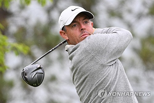 로리 매킬로이의 드라이버 스윙. 사진[로이터=연합뉴스]