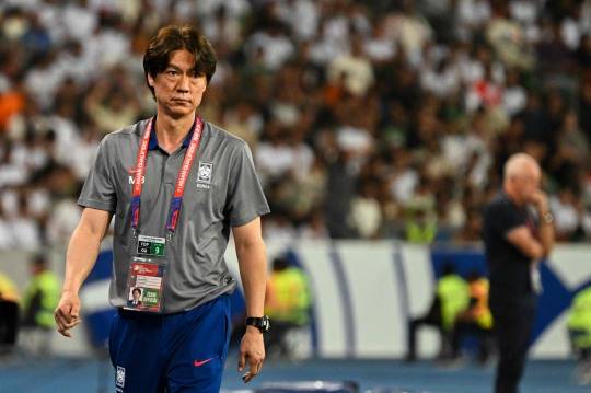 홍명보 감독. 사진[AFP=연합뉴스]