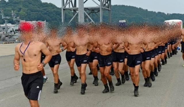 병사들 군 복무 중 구보하는 모습. 연합뉴스