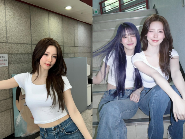 미연과 민니(좌) 미연(우)./미연 인스타그램