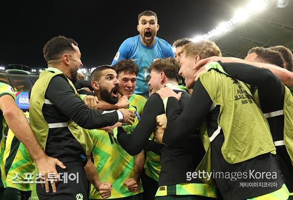 호주 선수단 / 사진=Gettyimages 제공