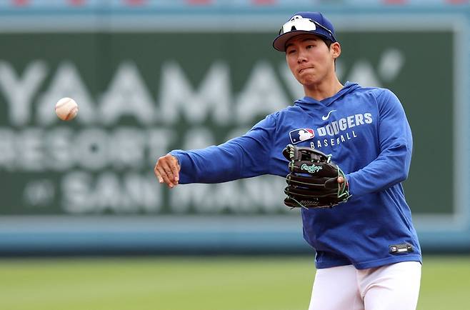 LA 다저스 김혜성. REUTERS 연합뉴스