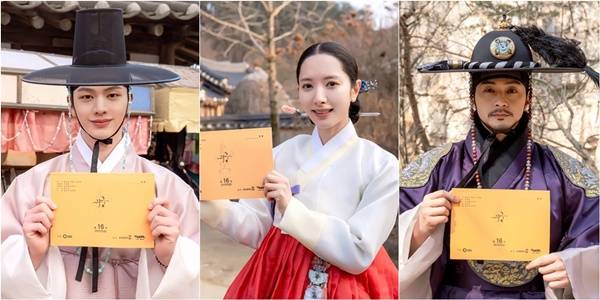 '귀궁'에 출연 중인 배우 육성재, 김지연, 김지훈(왼쪽부터) ⓒSBS