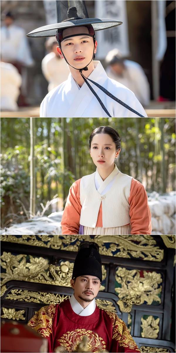 '귀궁'에 출연 중인 배우 육성재, 김지연, 김지훈(위쪽부터) ⓒSBS