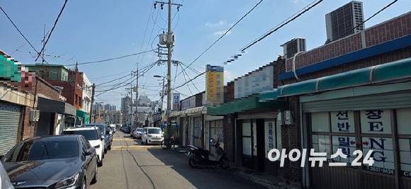 서울시 영등포구 문래동 문래동4가 내 골목. 2025.04.10 [사진=이수현 기자]