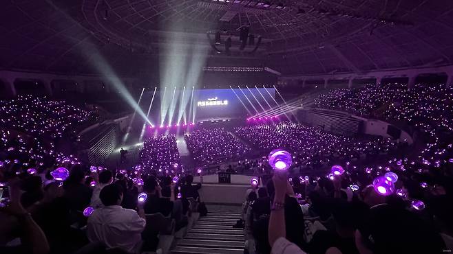 ▲ 용사들의 열기는 아이돌 행사 분위기를 방불케 했다