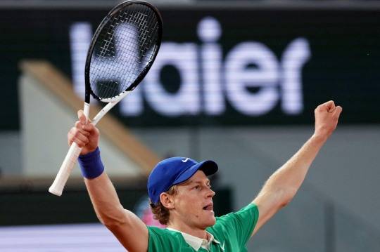 결승 진출한 신네르. 사진[AFP=연합뉴스]