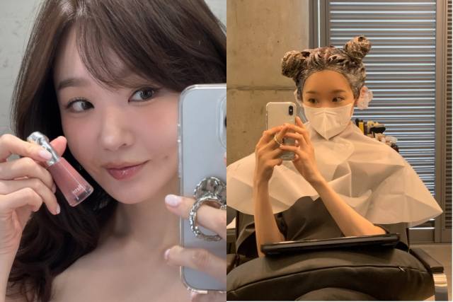 다비치 강민경이 귀여운 일상 사진을 공개했다. / 강민경 인스타그램 캡처