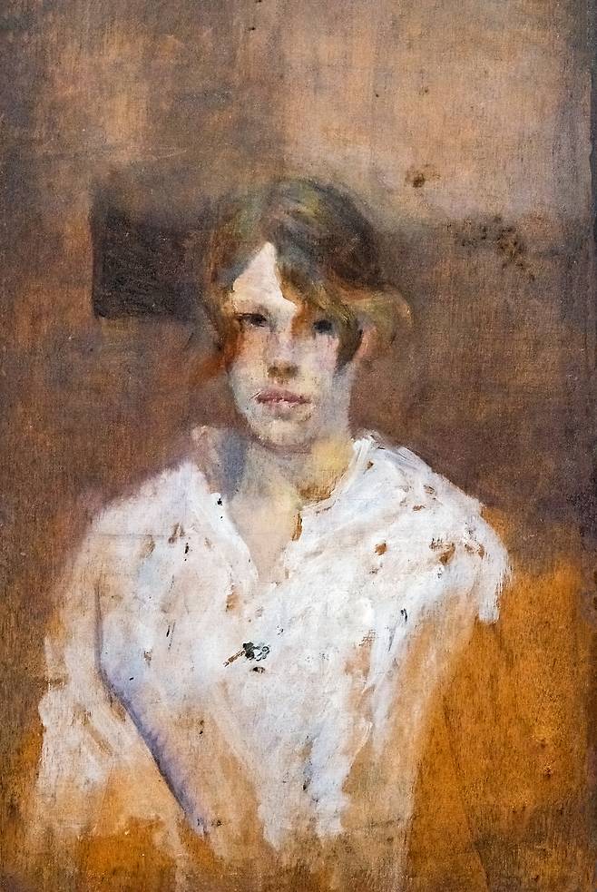 툴루즈 로트레크, 세탁부, 1885, 패널에 유채, 로트레크 박물관