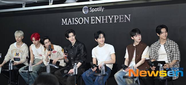 사진=왼쪽부터 니키, 희승, 제이크, 성훈, 정원, 선우, 제이/뉴스엔 유용주 기자