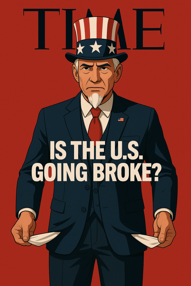 1972년 3월 미국 타임지 표지를 챗GPT가 재해석해 그린 그림.