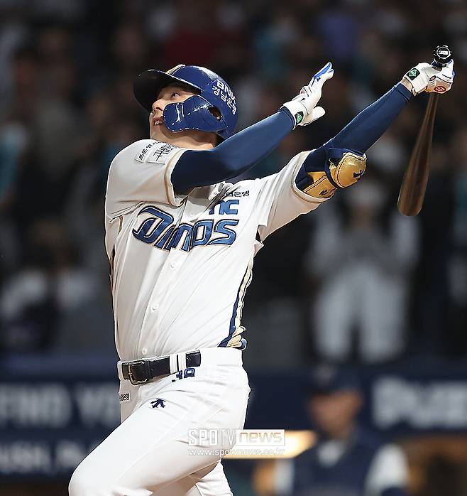 ▲ 김성욱은 중견수를 볼 수 있는 우타 외야수라는 점에서 SSG에 부족한 점을 채울 수 있는 선수다 ⓒ곽혜미 기자