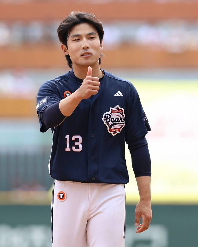 두산 베어스 내야수 이유찬. /사진=두산 베어스 제공