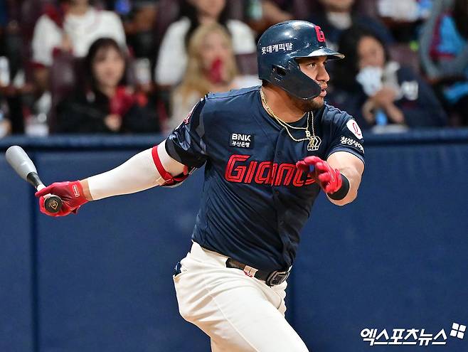 롯데 자이언츠 빅터 레이예스. 엑스포츠뉴스 DB