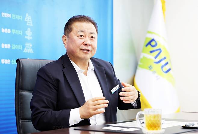 ▲ 김경일 파주시장. /사진제공=파주시