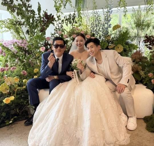 가수 박준형, 미쓰에이 민, 브라이언. 브라이언 SNS 캡처.