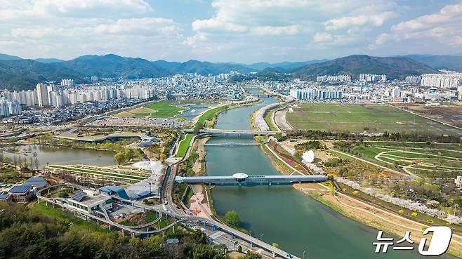 순천만국가정원 전경. 뉴스1