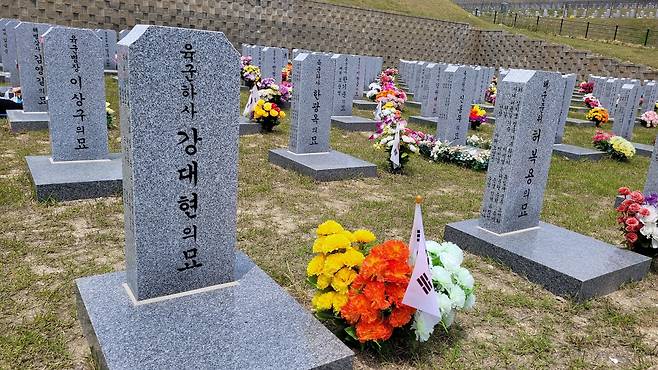 6·25 때 학도병으로 참전했고 대전현충원에 묻힌 아버지. /강성곤 제공